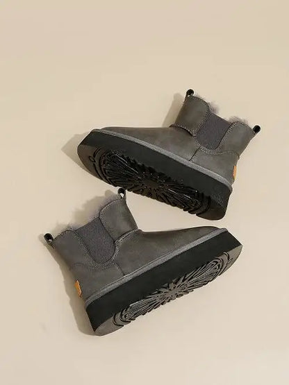 Women's Holmstead Leather Fur Boots