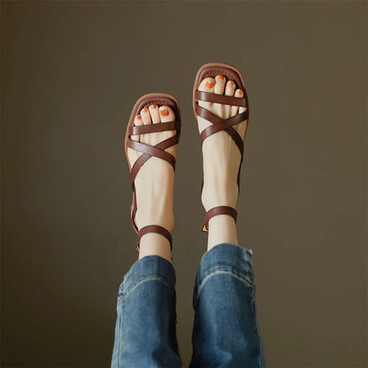 Ravello Crosswalk Orthopedic Leather Sandals