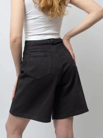 Cotton Vintage Denim Shorts