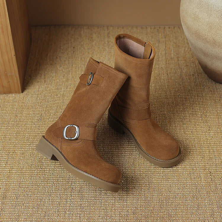Women's Fair Isle Buckled Tredders