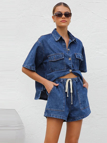Olivia Denim 2-Piece Set