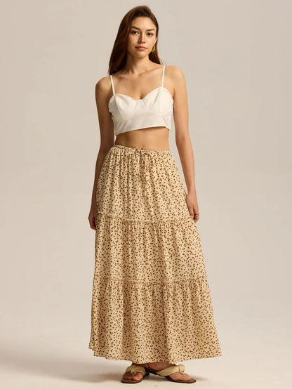 Lorette Meadow Maxi Skirt