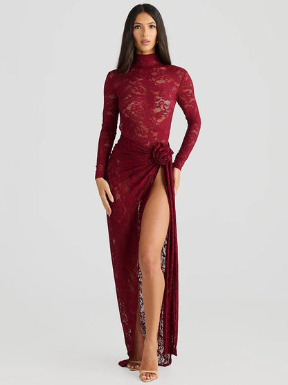 Enchantress Lace Bodycon Slip Dress