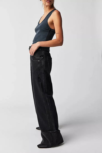 American Style Vintage Denim Jeans