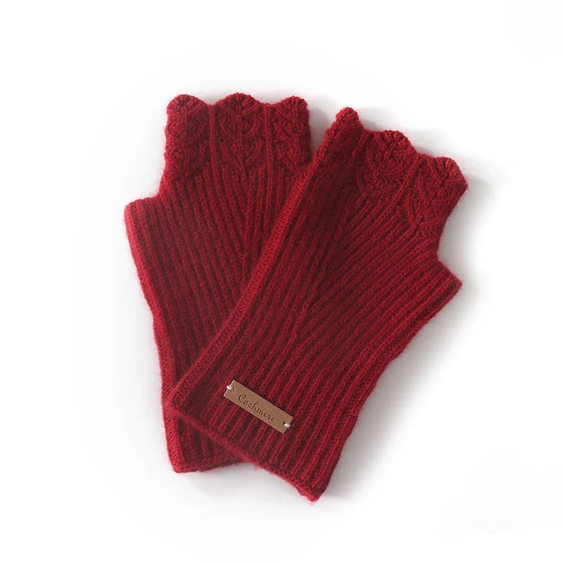 Alpine Whisper Cashmere Mitts
