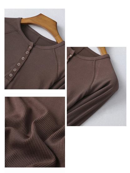 Milano Pop-Button Top