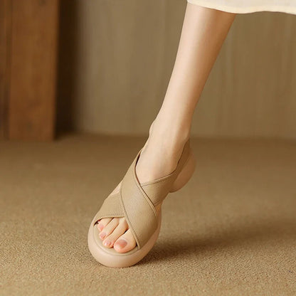 Emery Soft Crossband Slides
