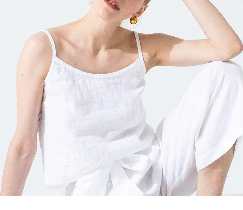 Lightweight Linen Top