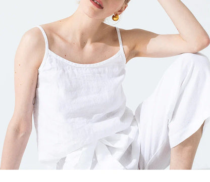 Lightweight Linen Top