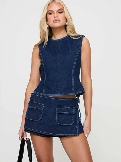 Dakota Pocket Mini Skirt