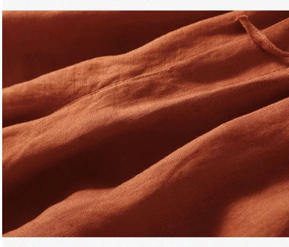 Lenora Embroidered Linen Shorts