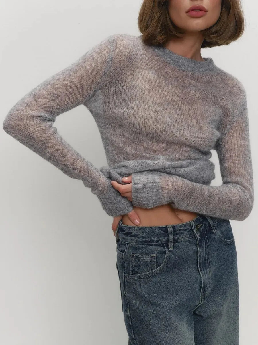 Fenra Mohair Crewneck