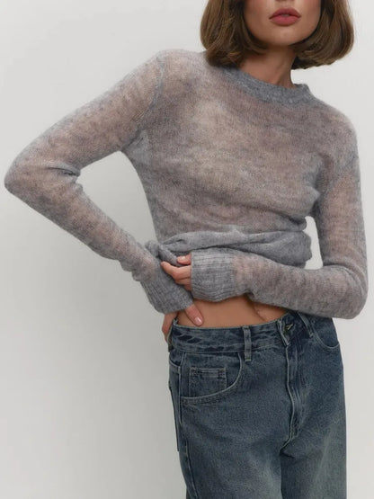 Fenra Mohair Crewneck