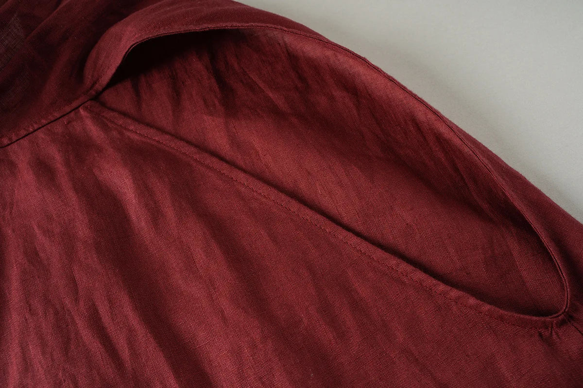 Valienne Drape Linen Vest