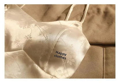 Jacquard Satin Corset