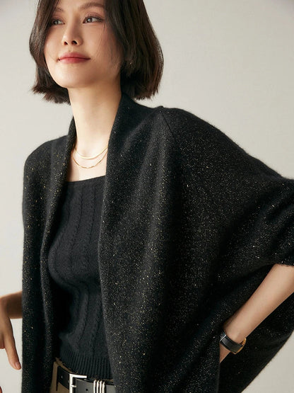 Briarwood Cashmere Shawl Sweater