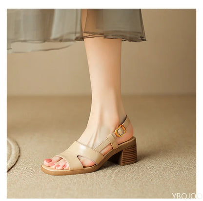 Elizabeth Leather Flats