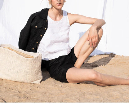 Marinette Linen Tank