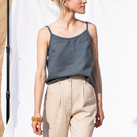 Lightweight Linen Top