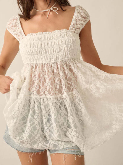 Hadley Summer Cutout Dress Top
