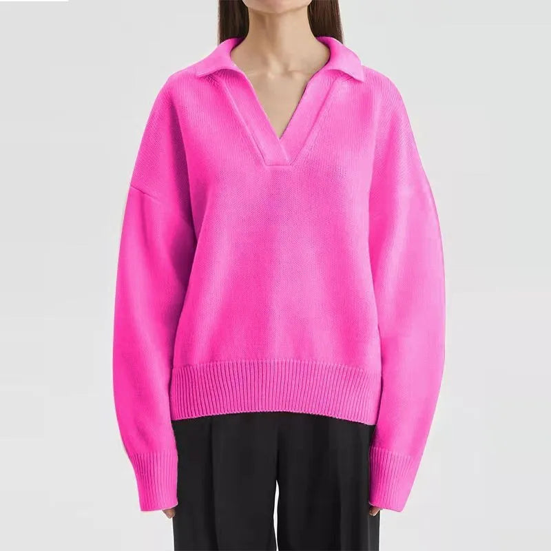 Verdara Polo Knit Pullover