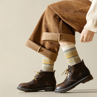 Nordic Haven Cotton Socks