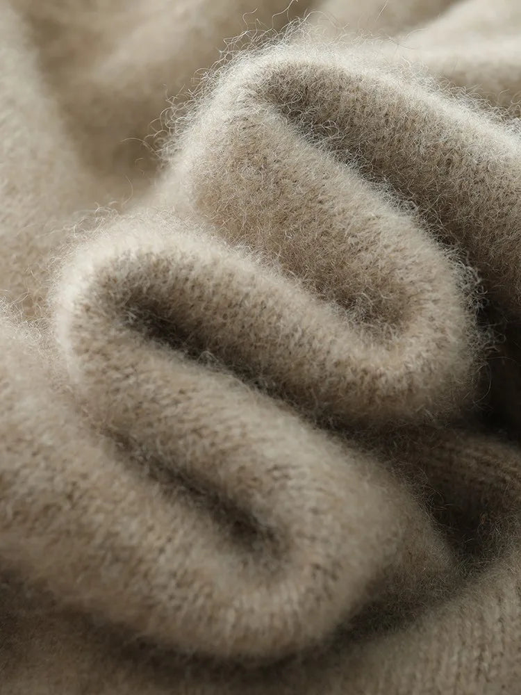 Glädje Classic Cashmere Zipup Hoodie