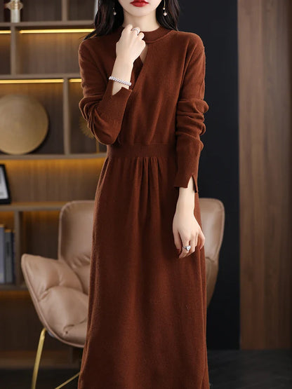 The Astoria Wool Dress