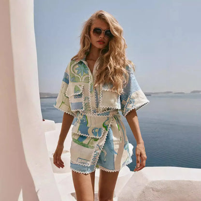 Delfina Riviera Print Set