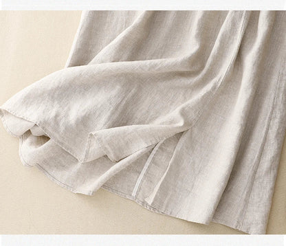 Everly 100% Linen Skirt