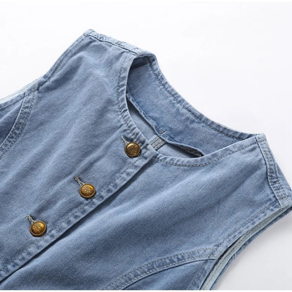 Alessia Cotton Denim Set
