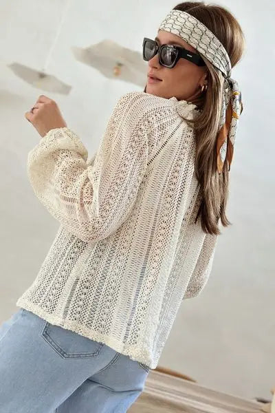Châteaudun Vintage Summer Blouse