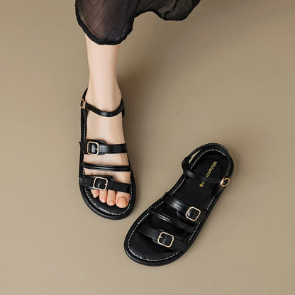 Malibu Leather Sandals