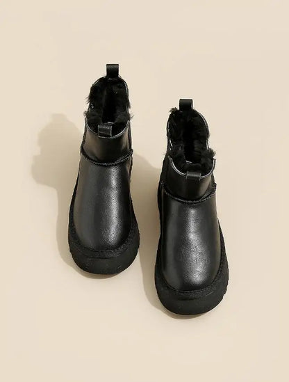 Women's Holmstead Leather Fur Boots