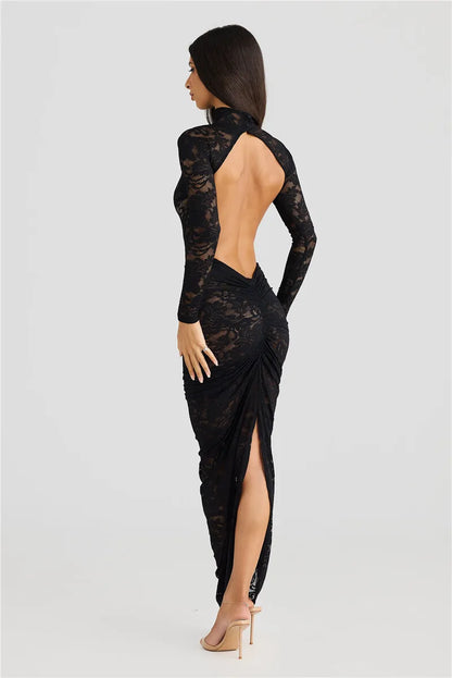 Enchantress Lace Bodycon Slip Dress