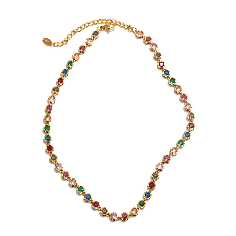 La Perla Di Luce 18k Gold Plated Gemstone Set