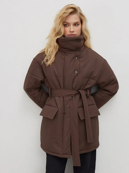 Norway Winter Belted Parka