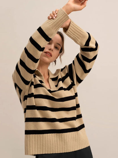 Dunehaven Tidal Stripe Knit