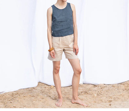 Marinette Linen Tank