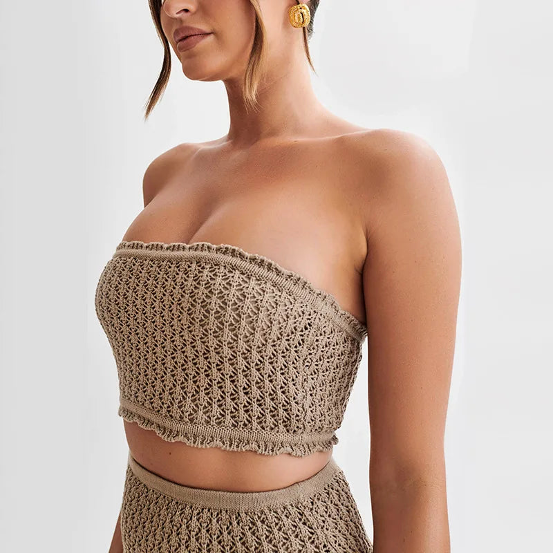 Kaia Beach Knit Set