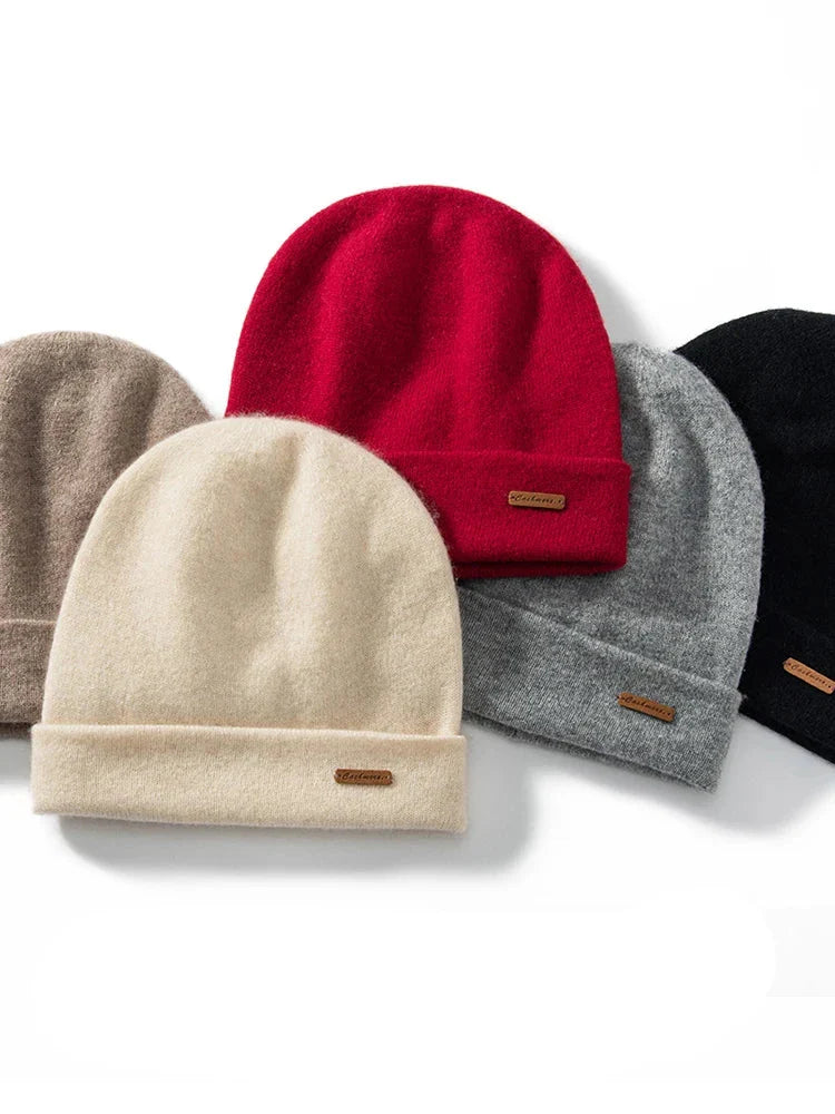 Bergen Double-Layer Cashmere Beanie