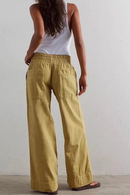 Audrey Wide-Leg Denim Jeans