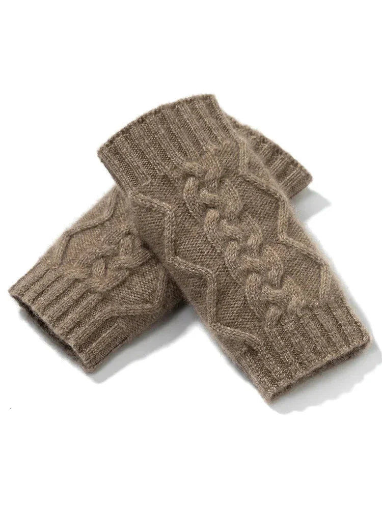Cashmere Fingerless Gloves