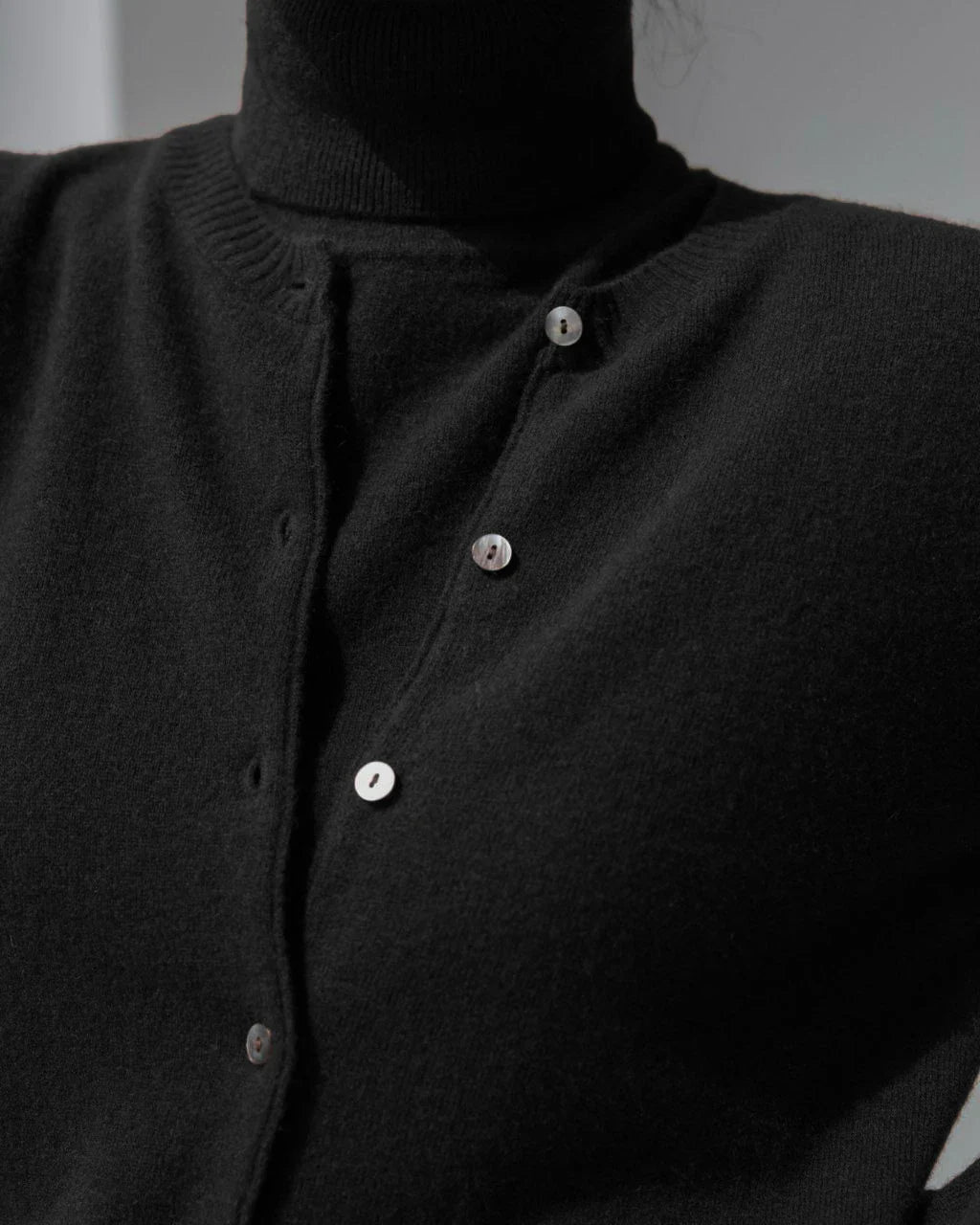 Ashbourne Knit Cardigan & Turtleneck Set