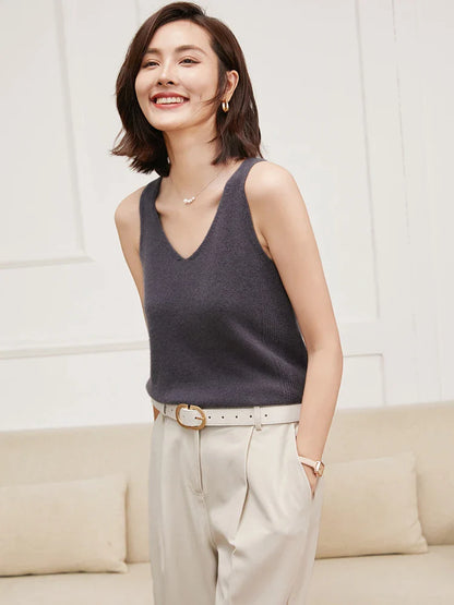 Ivanna Quinn Cashmere V-Neck