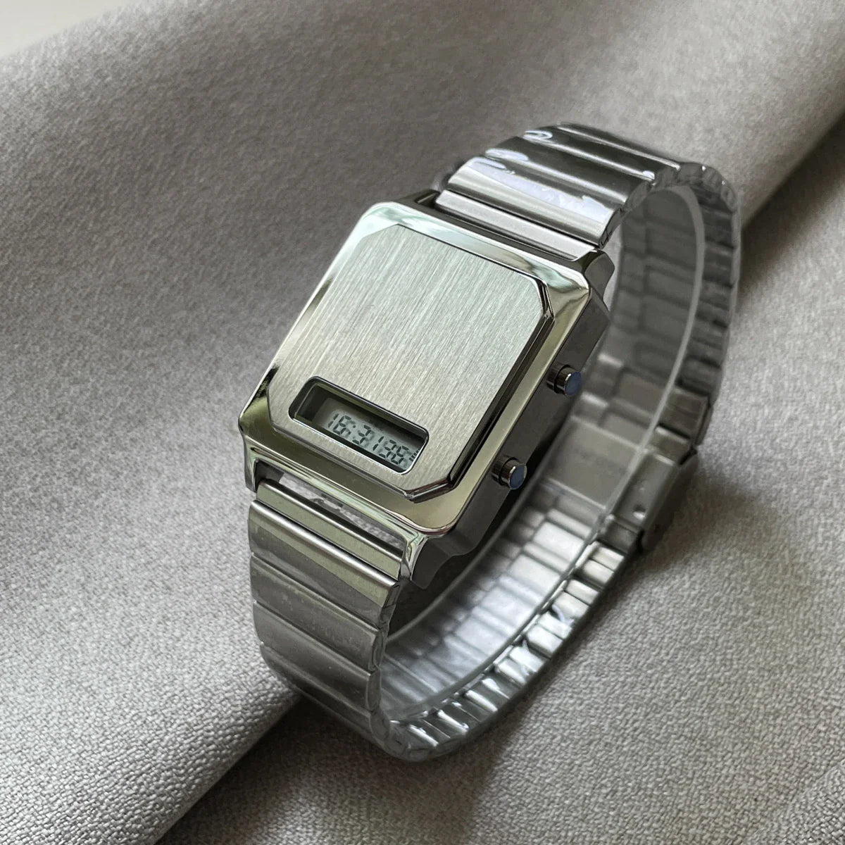Veyric Steel Digital Watch