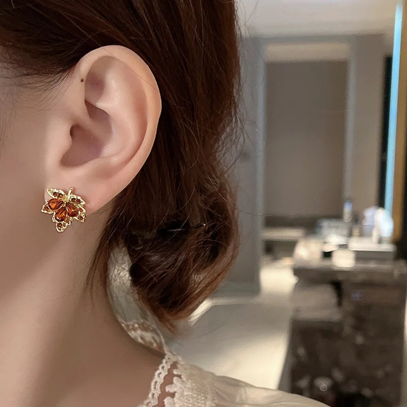 Maple Leaf Earrings