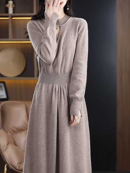 The Astoria Wool Dress