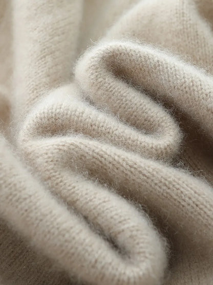Glädje Classic Cashmere Zipup Hoodie