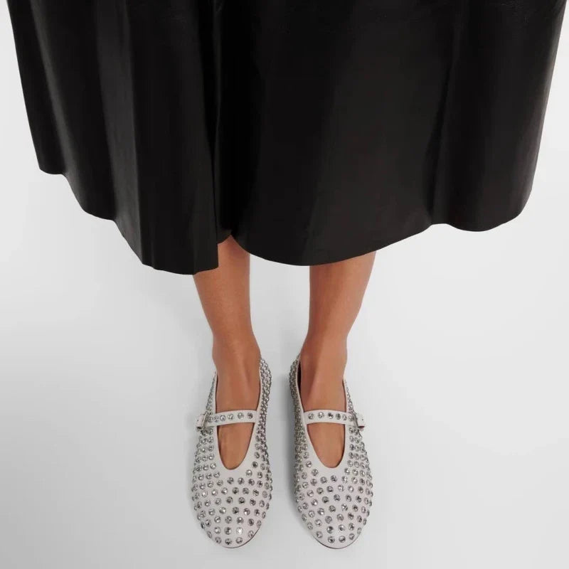 Midnight Blaze Mary Janes